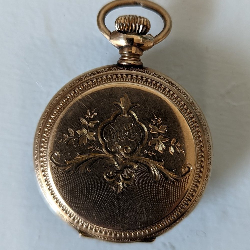 Waltham Antique Pocket Watch  1900